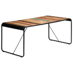 HKH Mesa de Jantar em Madeira Maciça Recuperada