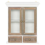 HKH Armario de Pared - 49x22x59 Cm - Blanco