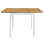 HKH Mesa de Jantar Extensível (80 - 120) em MDF - Branco