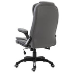 Silla de oficina HKH de piel sintética - Antracita