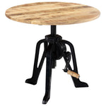 HKH Mesa de Apoyo 60x(46-63) Cm y de Hierro Fundido