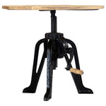 HKH Mesa de Apoyo 60x(46-63) Cm y de Hierro Fundido
