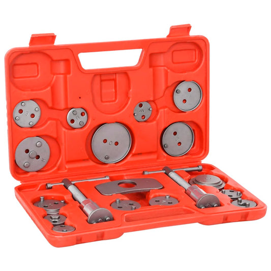 HKH Kit de Ferramentas para Recuo de Pistão de Pinça de Travão de Disco - 18 Peças