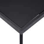 HKH Mesa de Jantar em Vidro Temperado - Preto