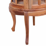 HKH Vitrina de Caoba Color en Madera Maciza - Natural
