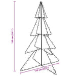 HKH Árvore de Natal em Cone com 240 Leds Interior e Exterior