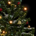 HKH Árvore de Natal com Neve Base Formato Guarda - Chuva - Verde