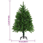 HKH Árvore de Natal Artificial Agulhas Realistas - Verde