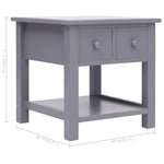 HKH Mesa de Apoio de Paulownia - Cinzento