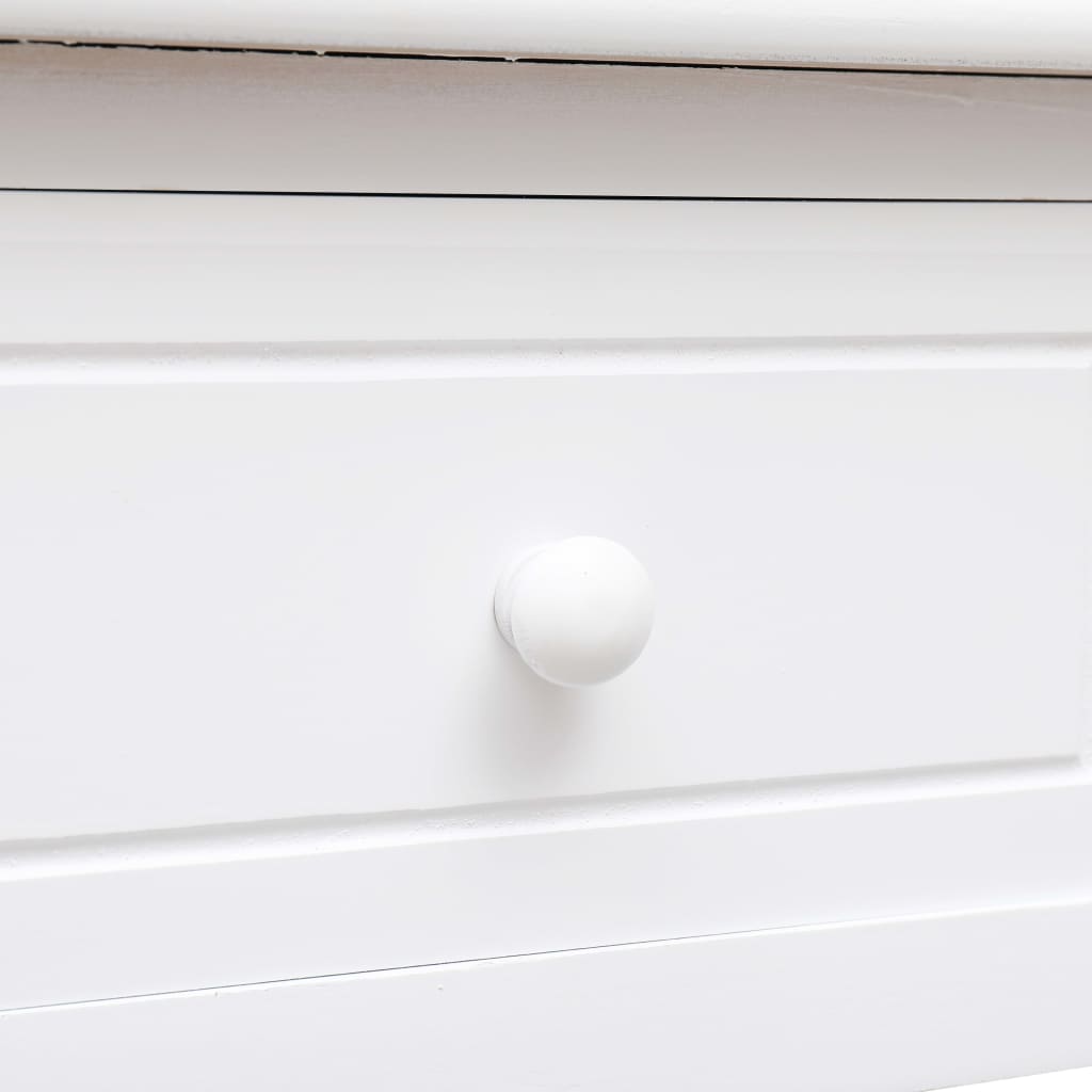 HKH Secretária Madeira - Branco
