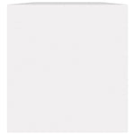 HKH Caixa para Discos Vinil - 71x34x36 Cm - Branco