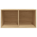 HKH Caixa Discos Vinil em Carvalho Sonoma - 71x34x36cm