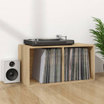 HKH Caixa Discos Vinil em Carvalho Sonoma - 71x34x36cm