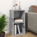 HKH Caixa Discos Vinil em Cimento - 71x34x36 Cm - Cinza