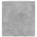 HKH Caixa Discos Vinil em Cimento - 71x34x36 Cm - Cinza