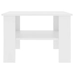 HKH Mesa de Centro em Derivados de em Madeira - Branco