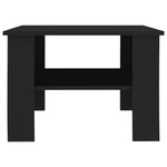 HKH Mesa de Centro em Derivados de em Madeira - Preto