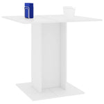 HKH Mesa de Jantar em Derivados de Madeira - Branco