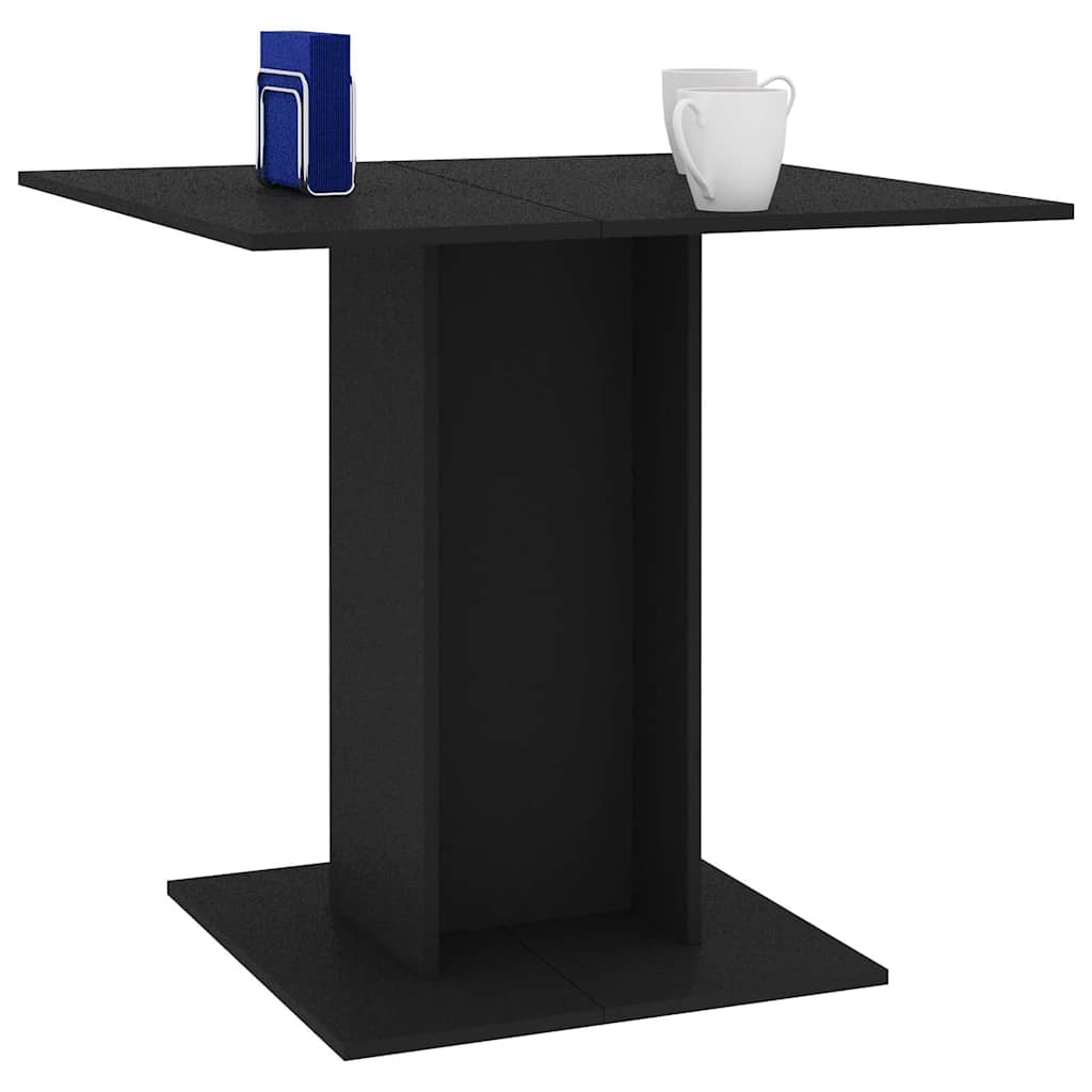 HKH Mesa de Jantar em Derivados de Madeira - Preto
