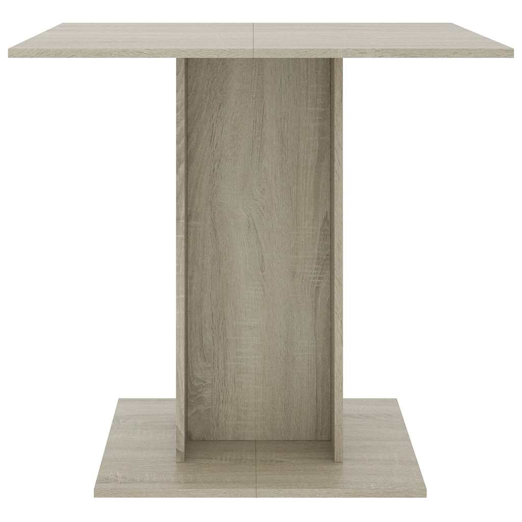 Mesa de comedor de contrachapado Sonoma de roble HKH