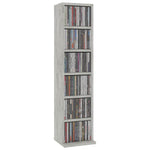 HKH Armário para CD em Cimento - 21x20x88 Cm - Cinza