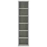 HKH Armário para CD em Cimento - 21x20x88 Cm - Cinza