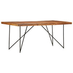 HKH Mesa de Jantar Madeira de Maciça em Acácia