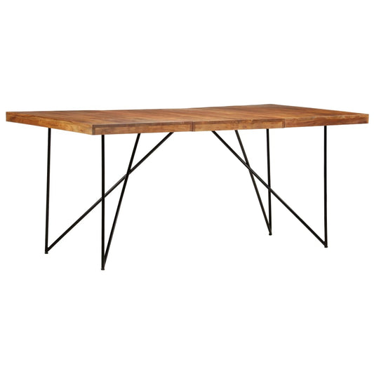 HKH Mesa de Jantar Madeira de Maciça em Acácia