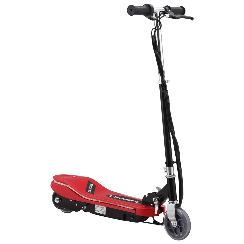 Patinete eléctrico HKH con LED de 120 W - Rojo