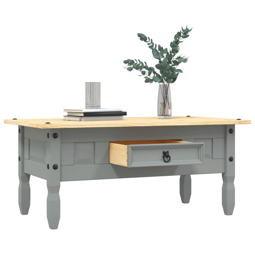 Mesa de Centro Corona de Pino Mexicano HKH - Gris