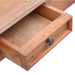 HKH Escritorio con Cajones Madera de Caoba en Madera Maciza