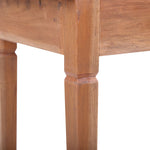 HKH Escritorio con Cajones Madera de Caoba en Madera Maciza