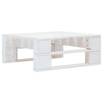HKH 9 Pcs Conjunto Lounge Jardim C/ Almofadões Vime Pe Castanho - Marrom