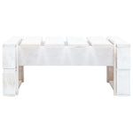 HKH 9 Pcs Conjunto Lounge Jardim C/ Almofadões Vime Pe Castanho - Marrom