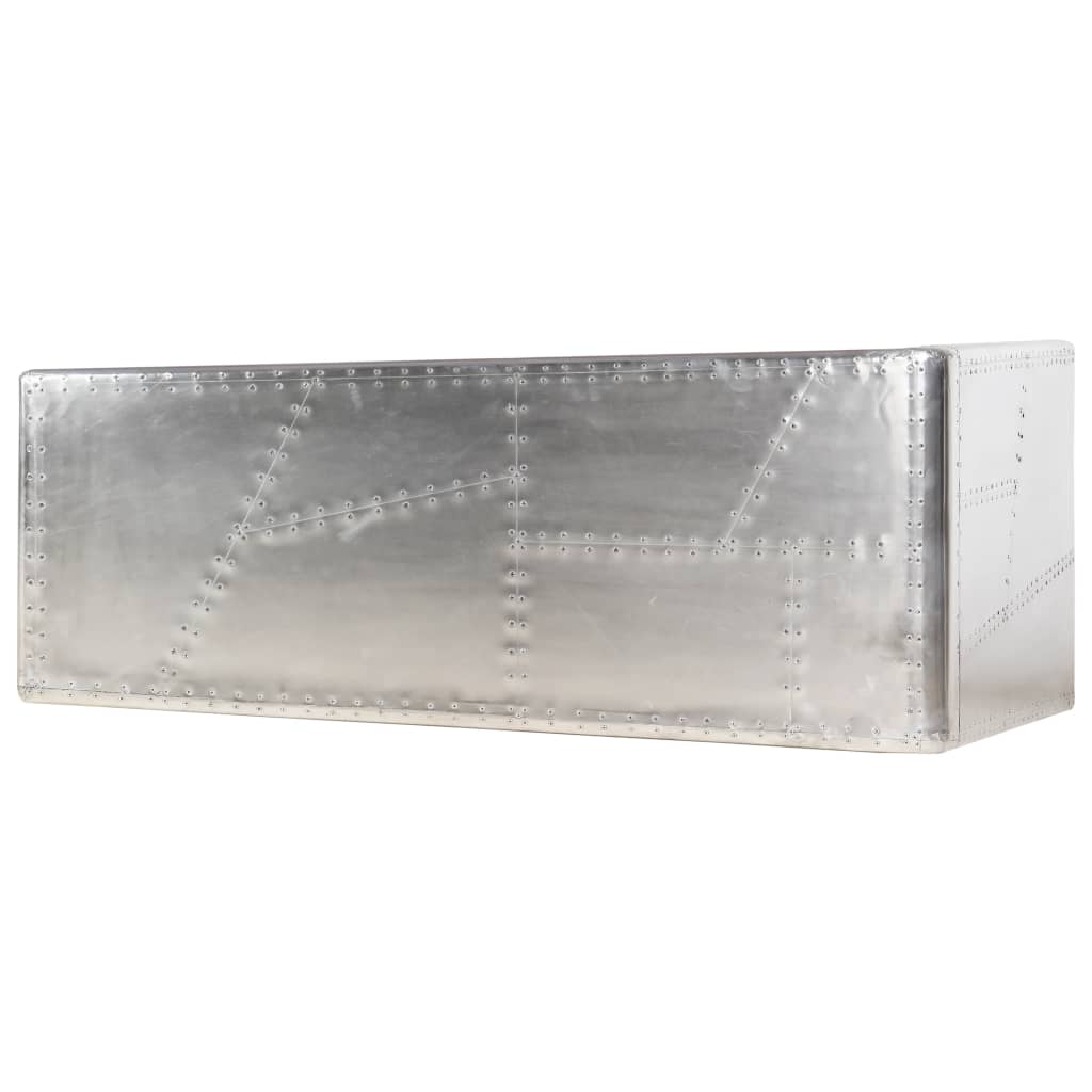HKH Secretária Aviador Metal Prateado