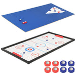 HKH Mesa de Jogos 15 em 1 121x61x82 cm - Castanho