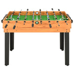 HKH Mesa de Jogos 15 em 1 121x61x82 cm - Castanho