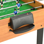 HKH Mesa de Jogos 15 em 1 121x61x82 cm - Castanho