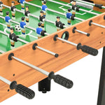 HKH Mesa de Jogos 15 em 1 121x61x82 cm - Castanho