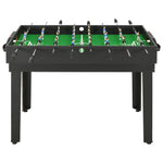 HKH Mesa de Jogos 15 em 1 121x61x82 cm - Preto