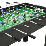 HKH Mesa de Jogos 15 em 1 121x61x82 cm - Preto