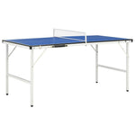 Mesa de ping-pong HKH con red 152x76x66 cm - Azul