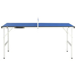 Mesa de ping-pong HKH con red 152x76x66 cm - Azul