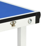 Mesa de ping-pong HKH con red 152x76x66 cm - Azul