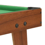 HKH Mini Mesa de Bilhar 92x52x19 cm - Castanho e Verde