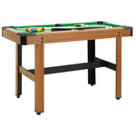 HKH Mesa de Billar 122x61x76 cm - Marrón