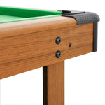HKH Mesa de Billar 122x61x76 cm - Marrón