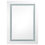 HKH Armario con Espejo para Baño con LED - 50x13x70 Cm
