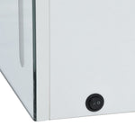 HKH Armario con Espejo para Baño con LED - 50x13x70 Cm