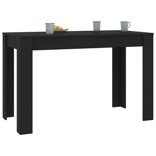 Mesa de comedor HKH de madera prensada - Negro